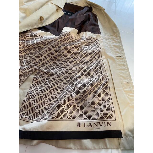 LANVIN(ランバン)のLANVIN PARIS トレンチコート　M レディースのジャケット/アウター(トレンチコート)の商品写真