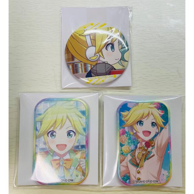 SEGA(セガ)の鏡音レン 缶バッジ スクエア缶バッジ 🍀 エンタメ/ホビーのCD(ボーカロイド)の商品写真