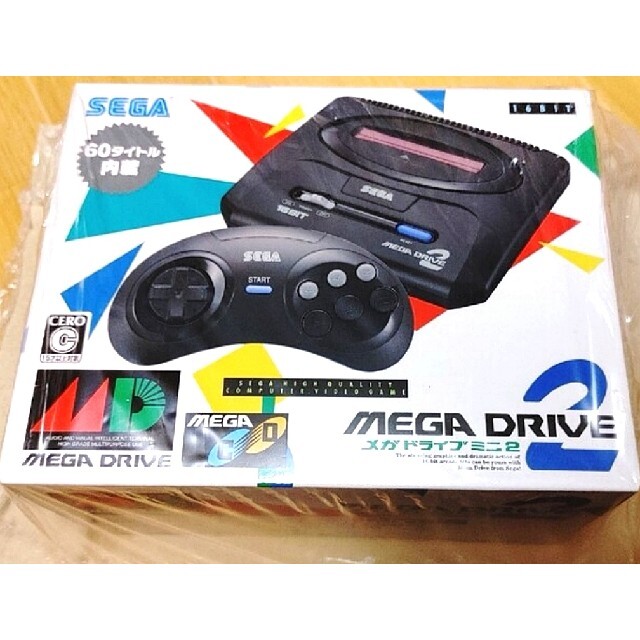 SEGA(セガ)のメガドライブミニ2 新品未開封 エンタメ/ホビーのゲームソフト/ゲーム機本体(家庭用ゲーム機本体)の商品写真