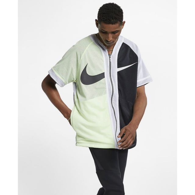 トップス19SS ナイキラボ ベースボールトップ NIKELAB サイズL リバーシブル