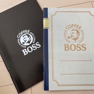 サントリー(サントリー)のBOSS coffee ノート　2冊セット(ノート/メモ帳/ふせん)