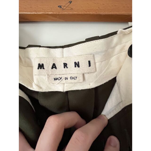 Marni(マルニ)の【ヨ様専用】MARNI(マルニ) ハイウェストパンツ メンズのパンツ(スラックス)の商品写真