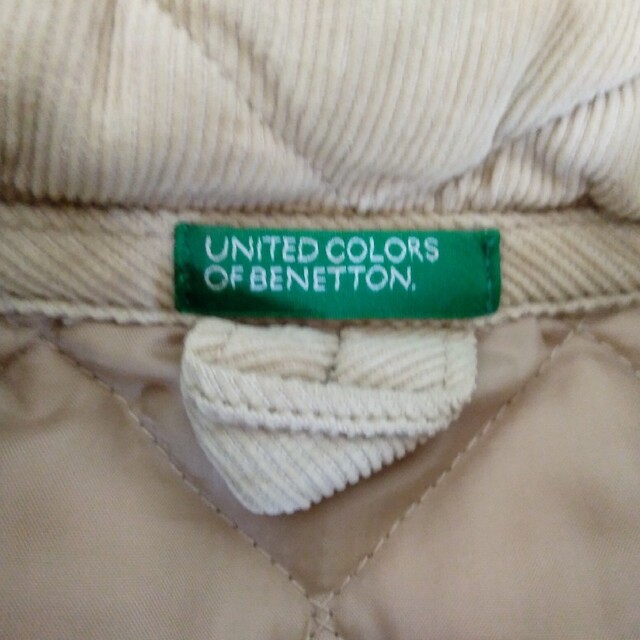 BENETTON(ベネトン)のBENETTON　キルトジャケット レディースのジャケット/アウター(ブルゾン)の商品写真