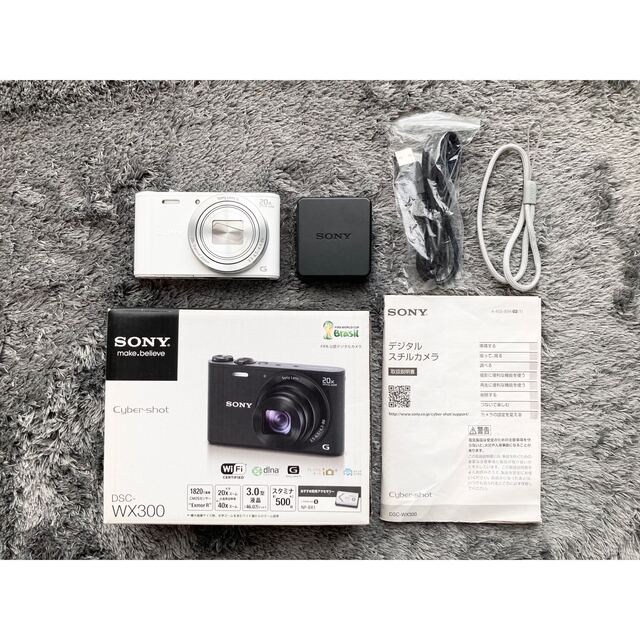 SONY Cyber−Shot WX DSC-WX300 ホワイト 【特別セール品】 oceantech-eg.com