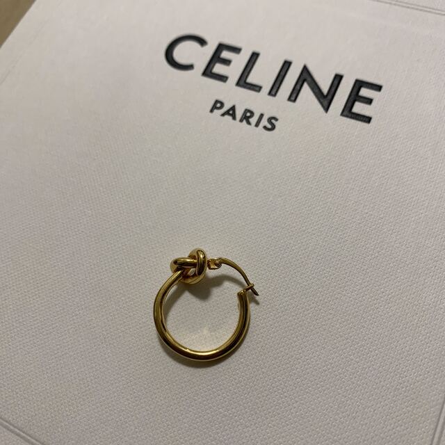 美品 CELINE セリーヌ ノットピアス 片耳 ftik.uinsi.ac.id