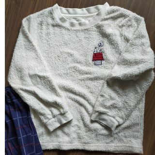 ユニクロ(UNIQLO)のユニクロ　ファー　フリース　パジャマ　140　SNOOPY(パジャマ)