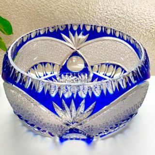 バカラ(Baccarat)の貴賓溢れるオールドバカラ Old BACCARAT 特大 鉢 ボウル クリスタル(食器)