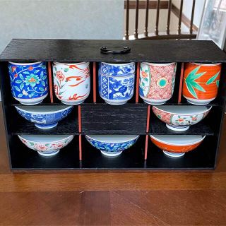 【未使用美品】有田焼★お茶碗とお湯呑み★来客用セット(食器)