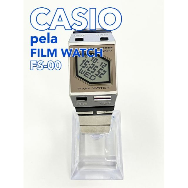 ラッピング無料】 カシオ ペラ フィルムウオッチ データバンク 2090