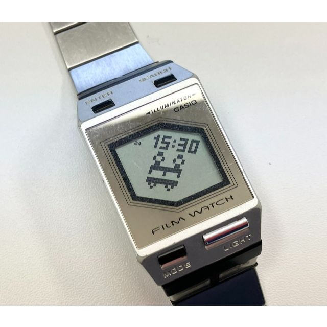 希少 美品 カシオ CASIO フィルムウォッチ ペラ 可動するか分かりかねます