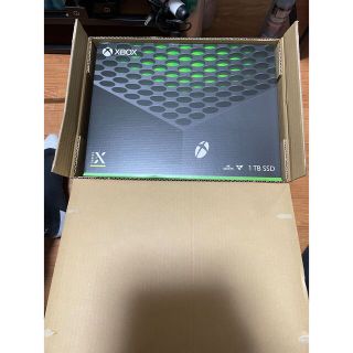 エックスボックス(Xbox)の今日30日届きたて！新品未開封x box series x本体(家庭用ゲーム機本体)