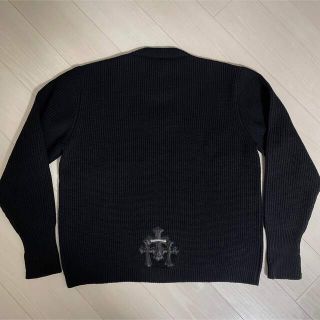 クロムハーツ(Chrome Hearts)のCHROME HEARTS 3クロスパッチ　カシミヤ　ニット　セーター(ニット/セーター)