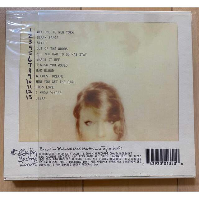 (11/20までの出品)1989／Taylor Swift　特典フォトカード付き エンタメ/ホビーのCD(ポップス/ロック(洋楽))の商品写真