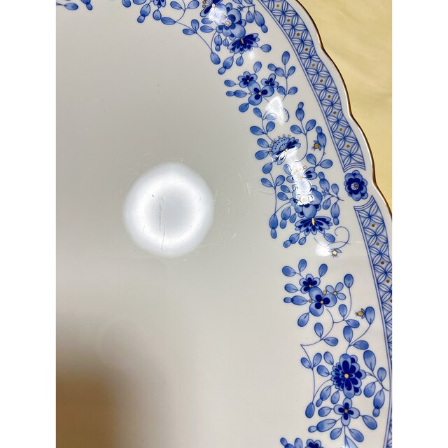 NARUMIナルミ ボーンチャイナ ミラノ 38cm超大トレイ&32cmプラター NARUMIナルミ ボーンチャイナ ミラノ 38cm超大トレイ&32cmプラター