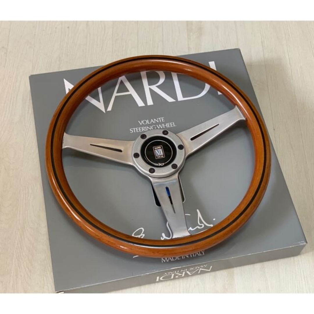 NARDI ウッドステアリング　365mm 希少　ヴィンテージ品