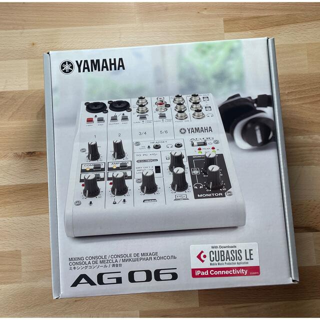 YAMAHA AG06 新品未使用