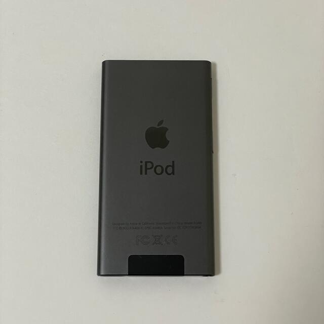 Apple(アップル)のiPod nano 16GB 第7世代 スペースグレイ 2015 MKN5… スマホ/家電/カメラのオーディオ機器(ポータブルプレーヤー)の商品写真