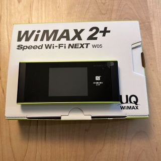 speed wi-fi next W05(PC周辺機器)