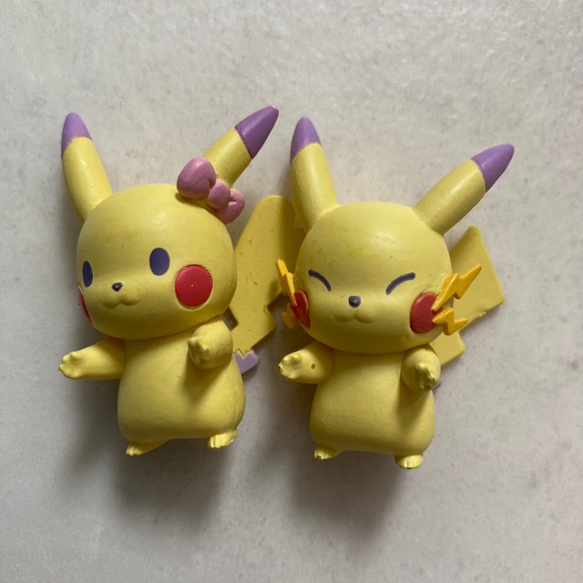 ポケモン(ポケモン)のポケモン ピカチュウ ガチャ ２体セット売り エンタメ/ホビーのおもちゃ/ぬいぐるみ(キャラクターグッズ)の商品写真