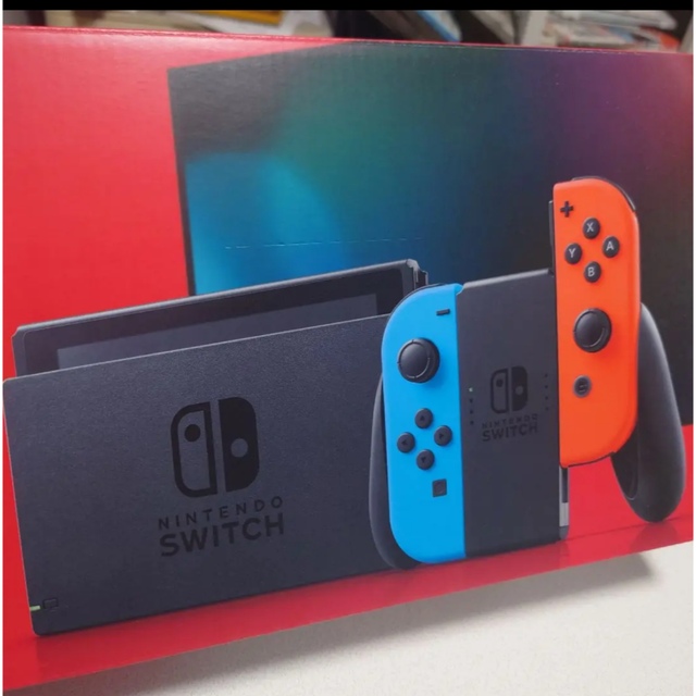 スイッチ本体 Nintendo Switch ネオンブルー/レッド-