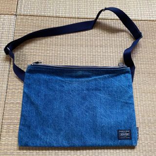 ポーター(PORTER)のPORTER デニムサコッシュBLUE BLUE(ショルダーバッグ)