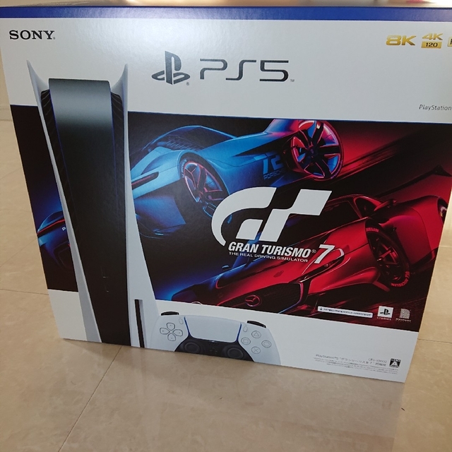 新品　新型プレステ5 PS5 プレイステーション5 本体　グランツーリスモ同梱版ゲームソフトゲーム機本体