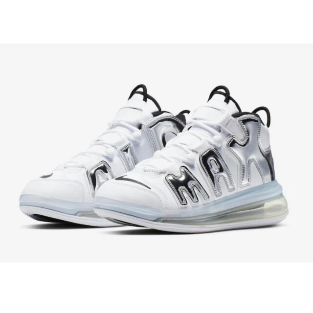 Nike ナイキ エア モアアップテンポ 720 (シルバー)29cm お手軽価格