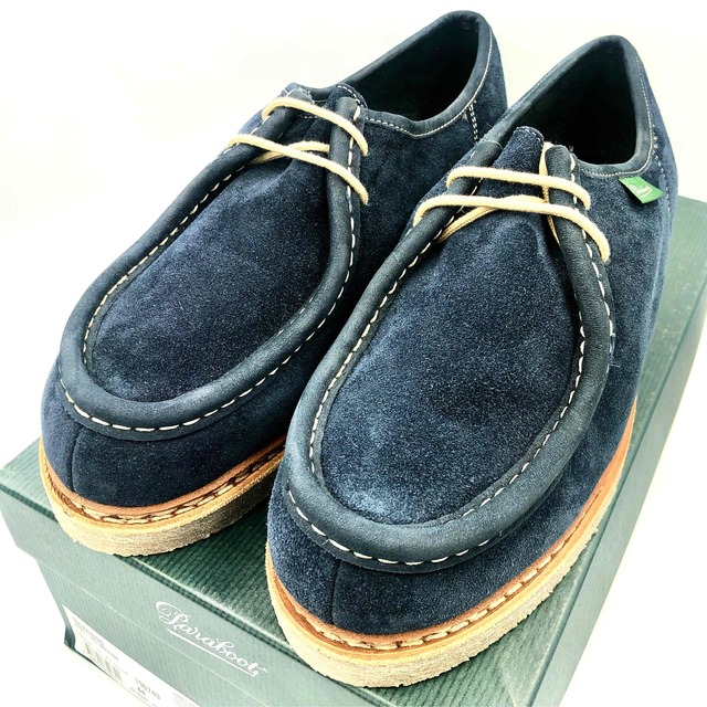 お気に入りの Paraboot - 【レア】パラブーツ MICKA EU44 ネイビー