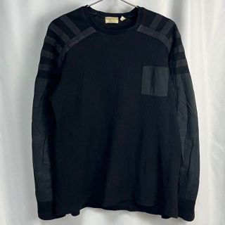 ヘルムートラング(HELMUT LANG)の1999年 HELMUT LANG サーマル コマンドシャツ ブラック(Tシャツ/カットソー(七分/長袖))