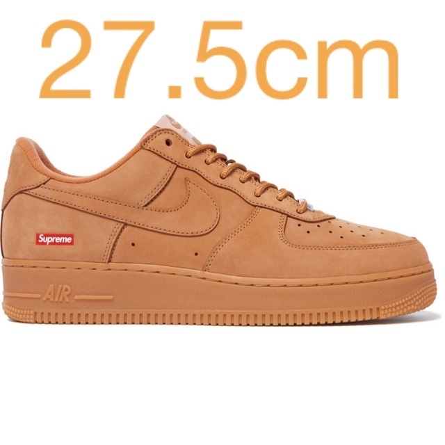 Supreme × Nike Air Force 1 Low Wheat