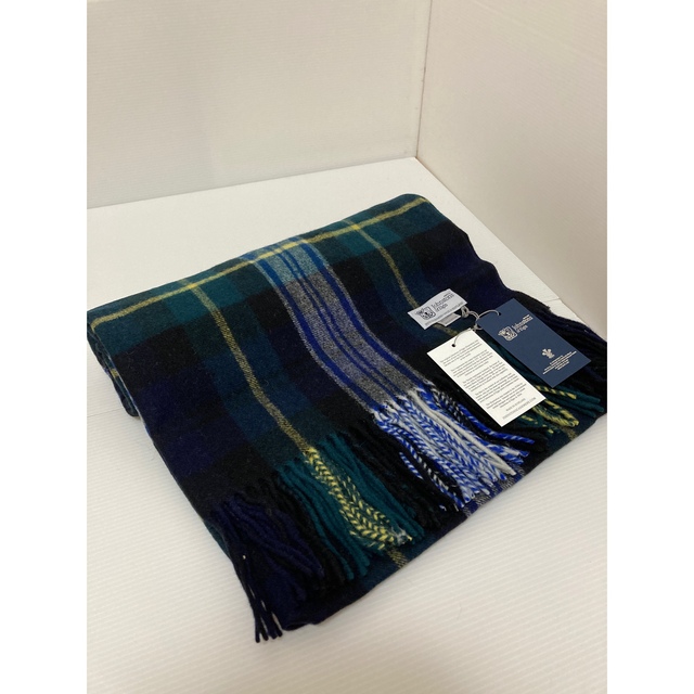 ジョンストンズ 大判ストール カシミア ドレスゴードン⑤ 【 新品