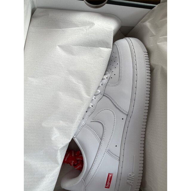 Supreme Nike Air Force 1 Low White 28.5