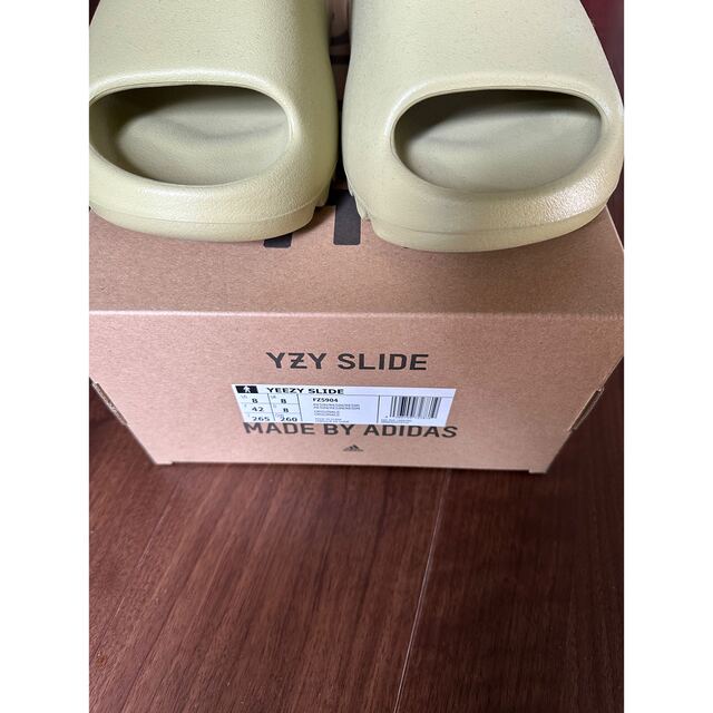 yezzy slide イェージー スライド resin サンダル 26.5