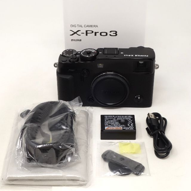 富士フイルム - 【超美品】FUJIFILM　ミラーレス一眼カメラ　X-Pro3　ブラック