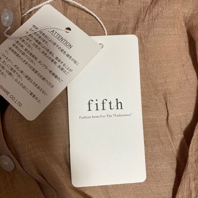 fifth(フィフス)のシースルーシャツ レディースのトップス(シャツ/ブラウス(長袖/七分))の商品写真