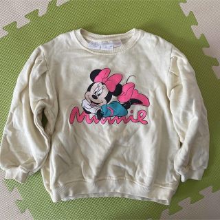 ザラキッズ(ZARA KIDS)のZARA ザラベイビー ミニー ミッキー ディズニー トップス トレーナー (Tシャツ/カットソー)