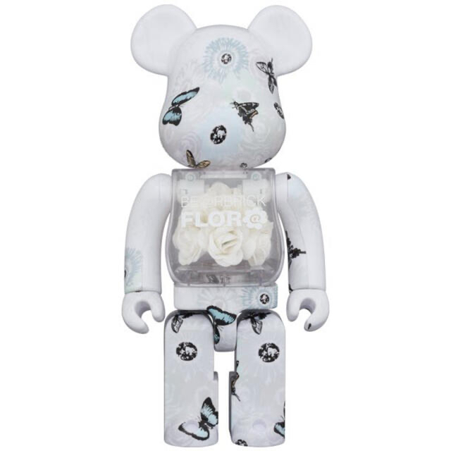 BE@RBRICK FLOR@ #2 White 400％おもちゃ