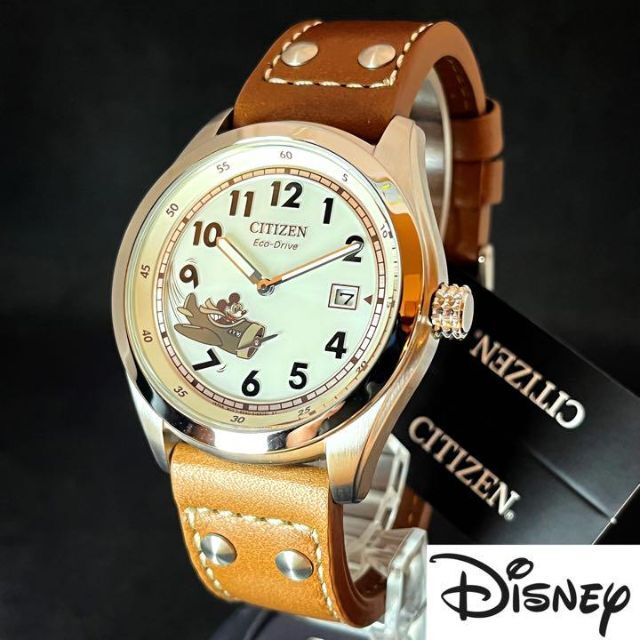 【Disney】展示品特価!/CITIZEN/シチズン/メンズ 腕時計/レトロ風