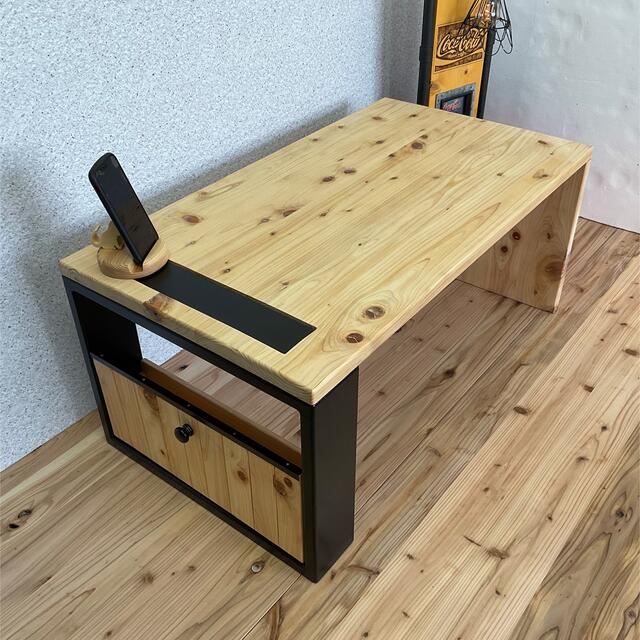 ローテーブル(オール桧無垢材) type:1ローテーブル