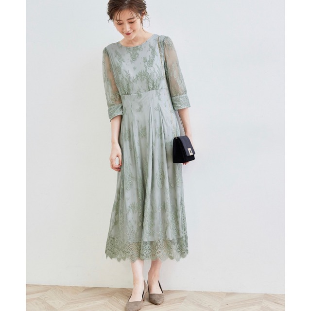 Mon E'toile  レースタックDRESS ROPE' PICNICドレス