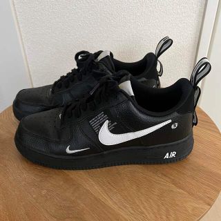 ナイキ(NIKE)のNIKE AIR FORCE 1 LOW UTILITY BLACK WHITE(スニーカー)