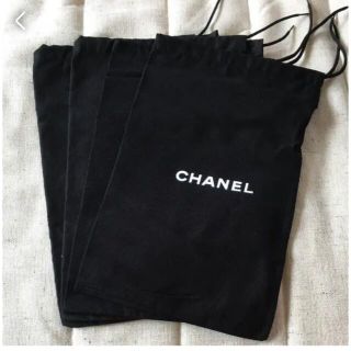 シャネル(CHANEL)のCHANEL 保存袋　新品・未使用　4枚(ショップ袋)