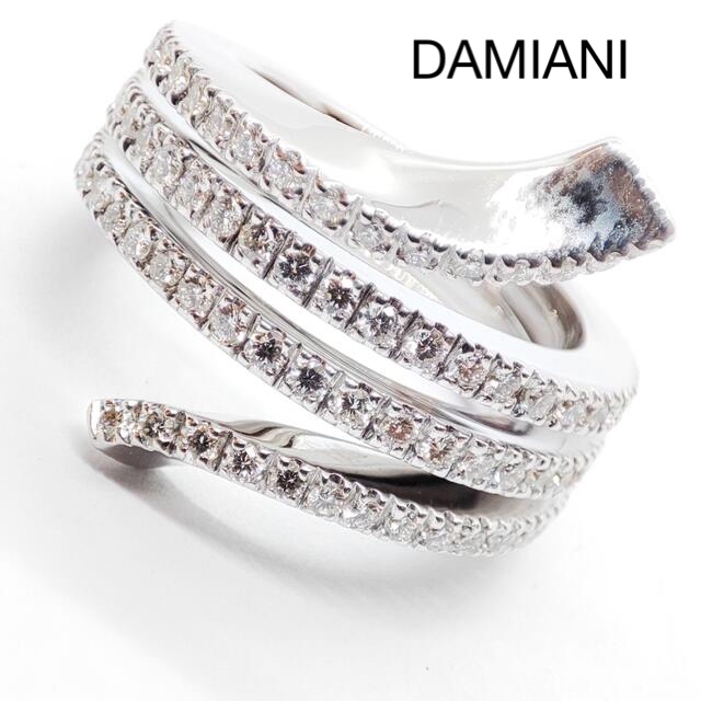 Damiani - DAMIANI ダミアーニ 750 WG ダイヤ エデン スネーク リング