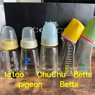 ベッタ(VETTA)の哺乳瓶 セット ピジョン テテオ ベッタ まとめ売り(哺乳ビン)