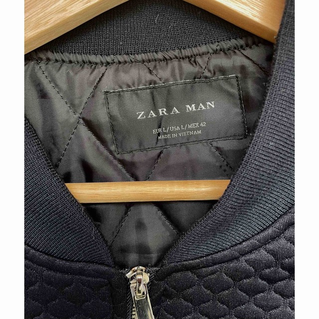 ZARA(ザラ)のZARA キルティングMA-1 メンズのジャケット/アウター(ブルゾン)の商品写真