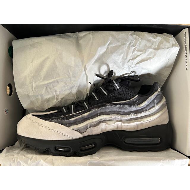 【新品未使用】NIKE air max 95 × CDG homme plus12状態