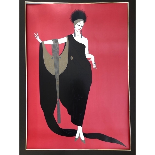 巨匠 エルテ erte グラマー 魅力 シルクスクリーン リトグラフ 絵画 芸術エンタメ/ホビー