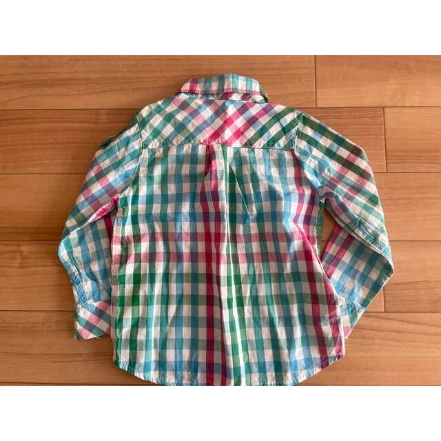 UNITED ARROWS(ユナイテッドアローズ)のユナイテッドアローズ　kids チェックシャツ　サイズS（105） キッズ/ベビー/マタニティのキッズ服男の子用(90cm~)(ブラウス)の商品写真