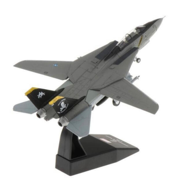 AAc025：1:100スケール F-14 戦闘機 軍事 模型 ダイキャスト