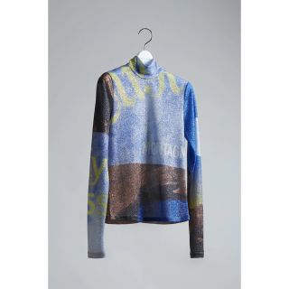 アキラナカ(AKIRANAKA)のYOHEI OHNO 22AW graphic glitter tops(Tシャツ/カットソー(半袖/袖なし))